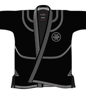 Black White BJJ Gi 03