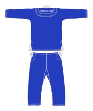 Blue white BJJ Gi 04