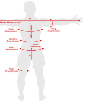 BJJ Gi Body Measurement