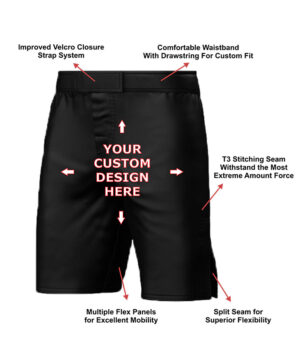 Custom MMA Shorts Featuers