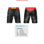 Pantalones cortos de MMA personalizados Ubicaciones 1